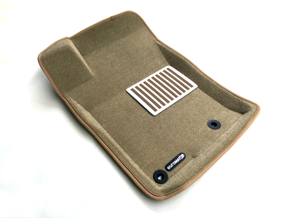 Коврики салона текст. 3D euro-std LEXUS GX460 (2014-2018-) (с креп.) (БЕЖ) (EM3D) NP2